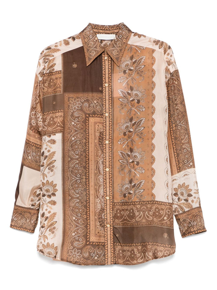 Zimmermann Lucky silk shirt