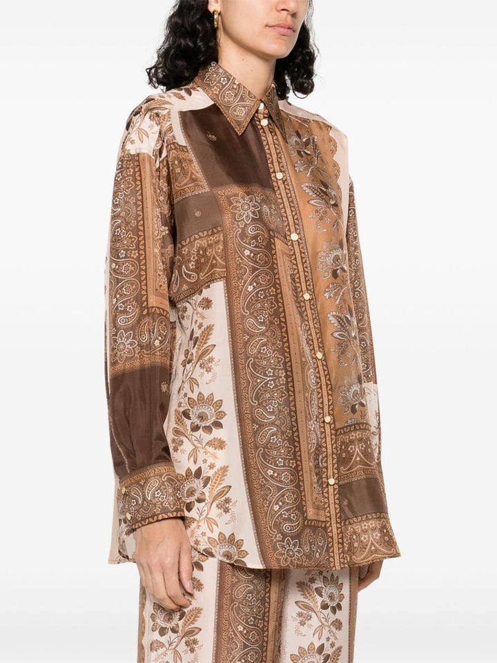 Zimmermann Lucky silk shirt