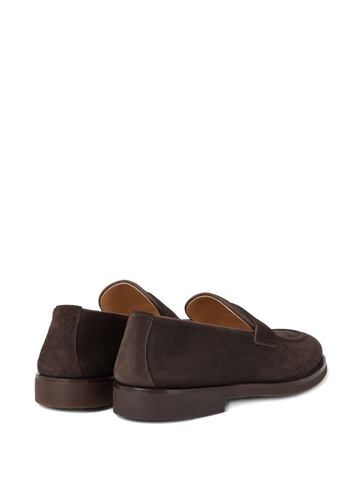 Brunello Cucinelli Suede leather loafers