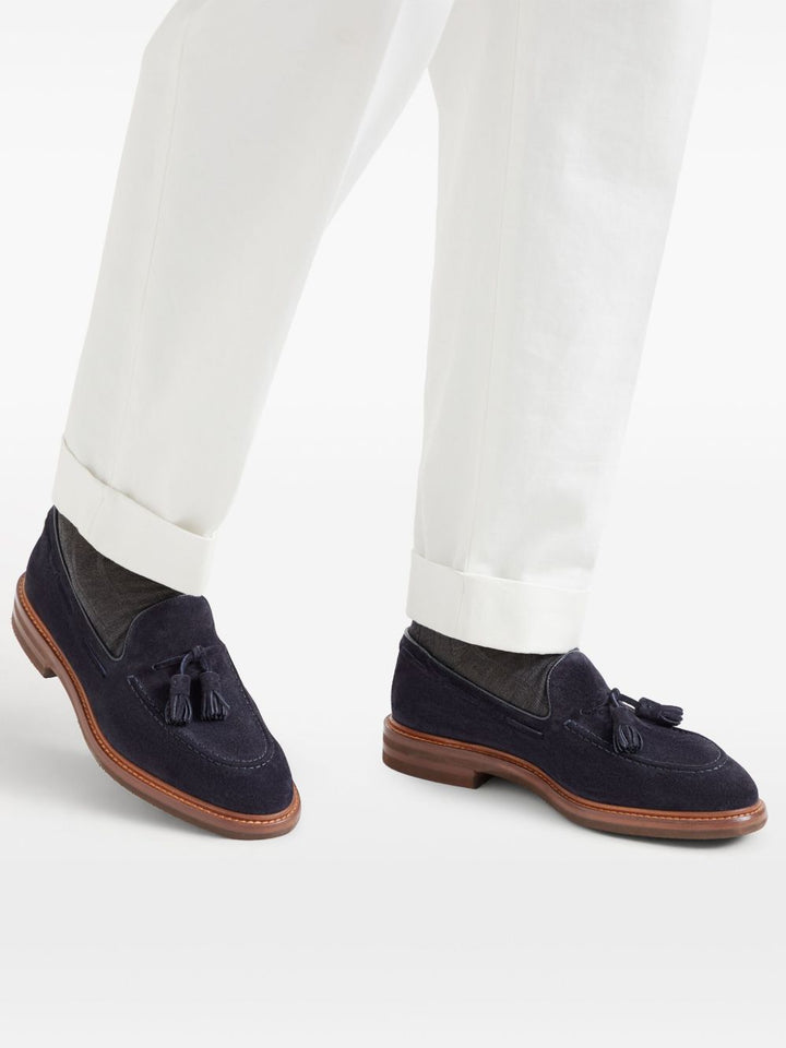 Brunello Cucinelli suede loafers