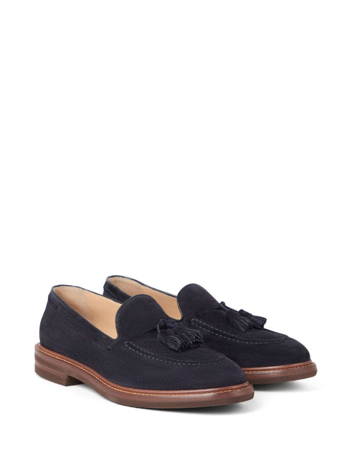 Brunello Cucinelli suede loafers