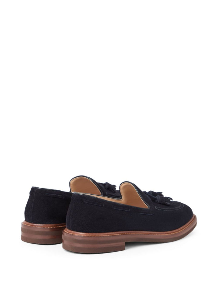 Brunello Cucinelli suede loafers