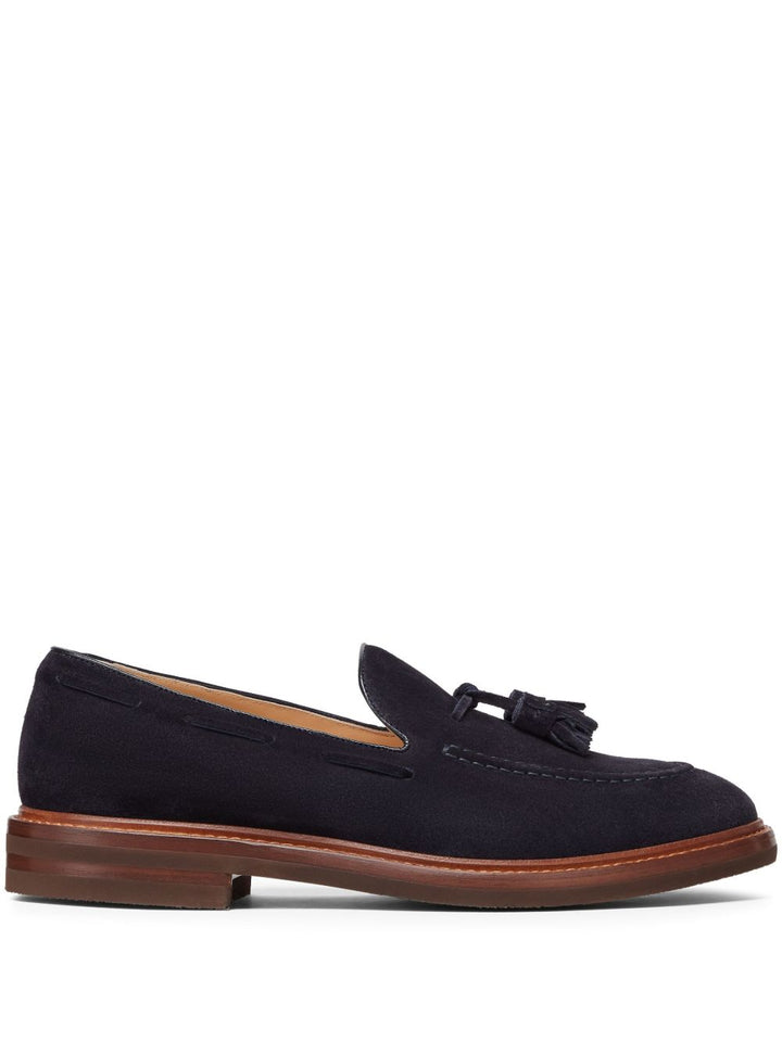 Brunello Cucinelli suede loafers