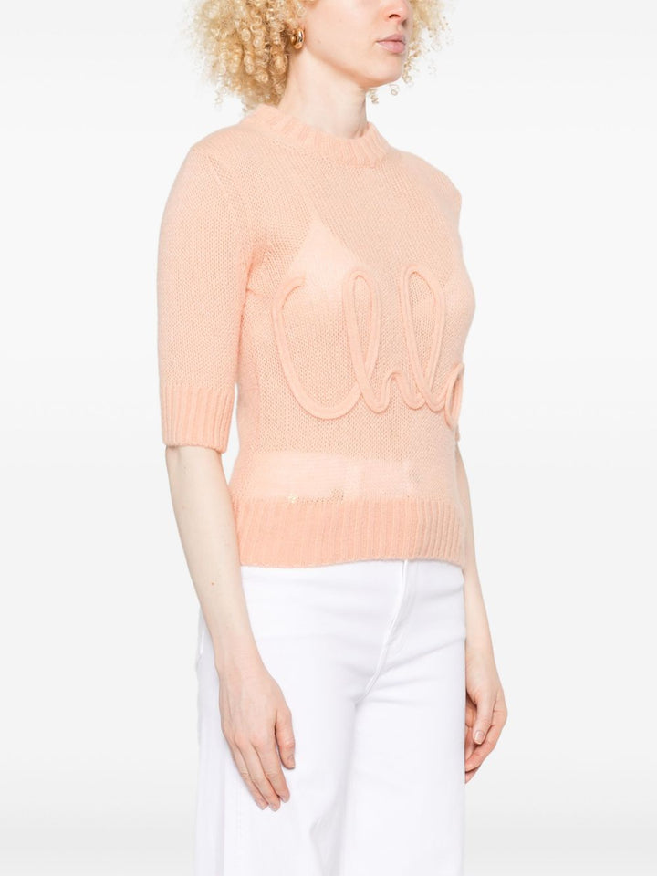 Chloé logo wool jumper