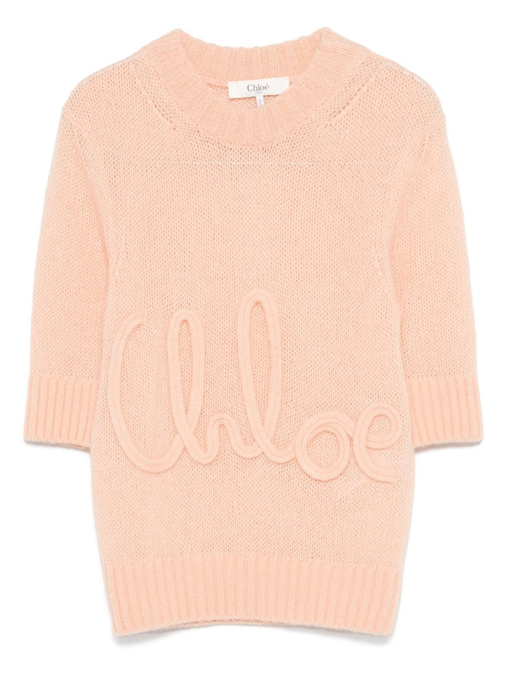 Chloé logo wool jumper