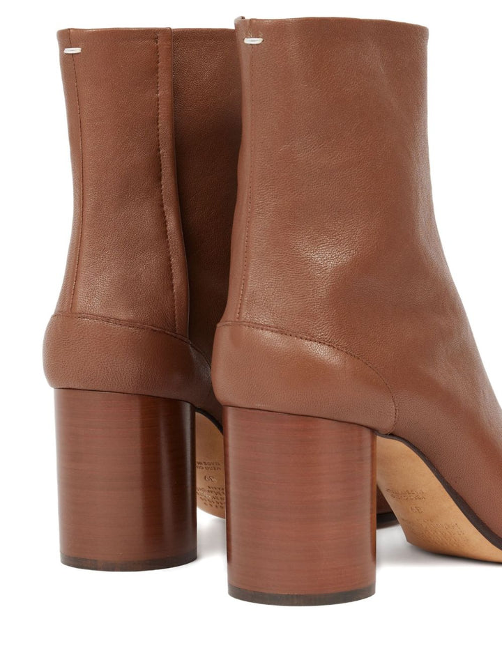 Maison Margiela tabi leather ankle boots