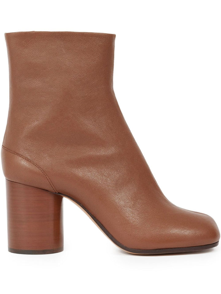 Maison Margiela tabi leather ankle boots