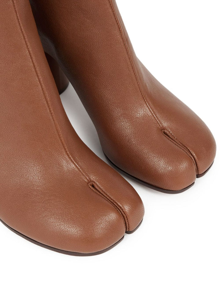 Maison Margiela tabi leather ankle boots