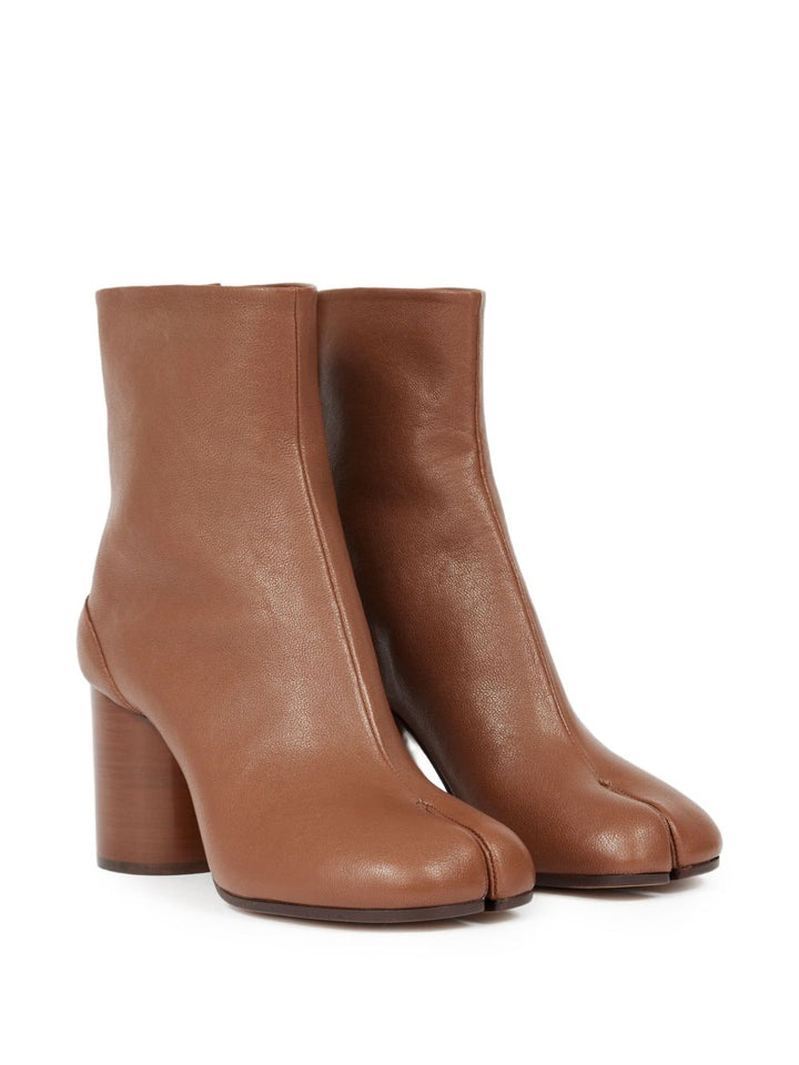 Maison Margiela tabi leather ankle boots