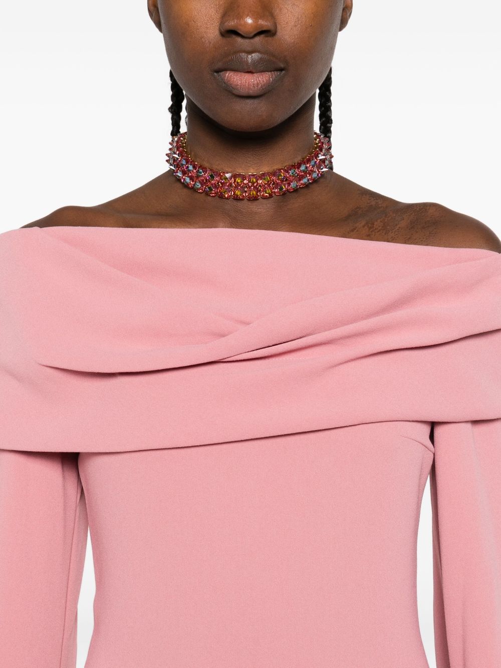 Solace London Off Shoulder Dress