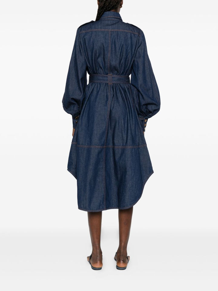 Zimmermann denim belted Dress