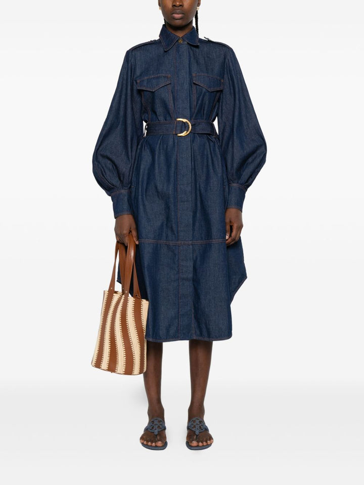 Zimmermann denim belted Dress