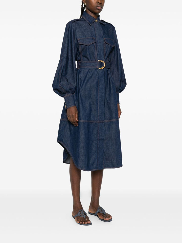 Zimmermann denim belted Dress