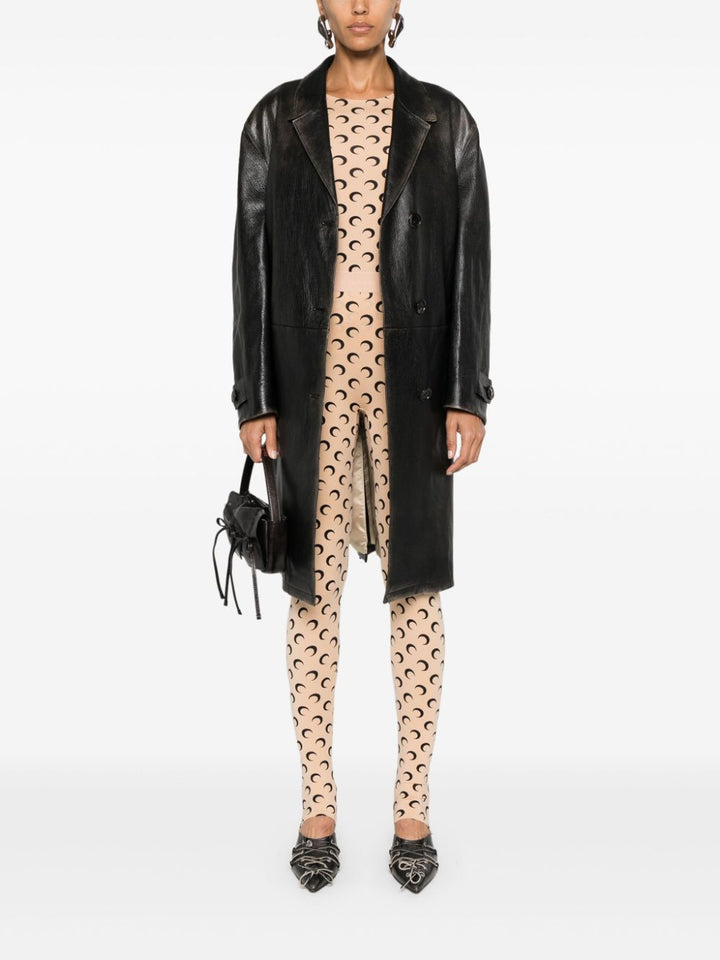 MARINE SERRE moonogram Second skin Top