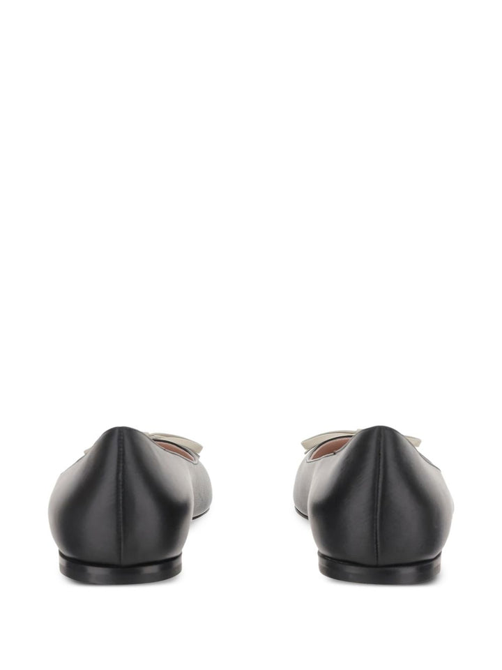 Valentino Garavani VLogo Signature Bepointy leather ballets