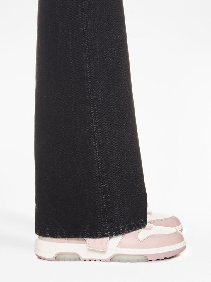 Off Out Of Office leather sneakers