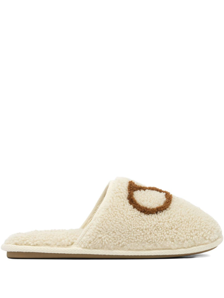 Valentino Garavani Ta Chambre wool slippers