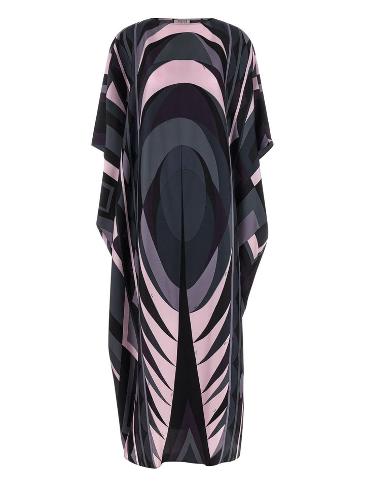 Pucci Iride print maxi kaftan