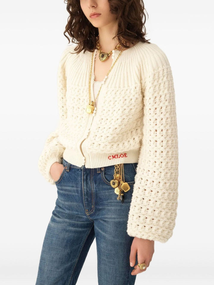 Chloé Round-neck cardigan