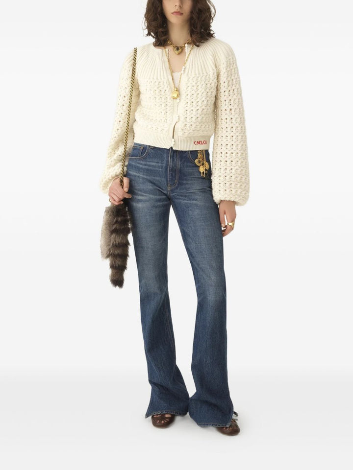 Chloé Round-neck cardigan