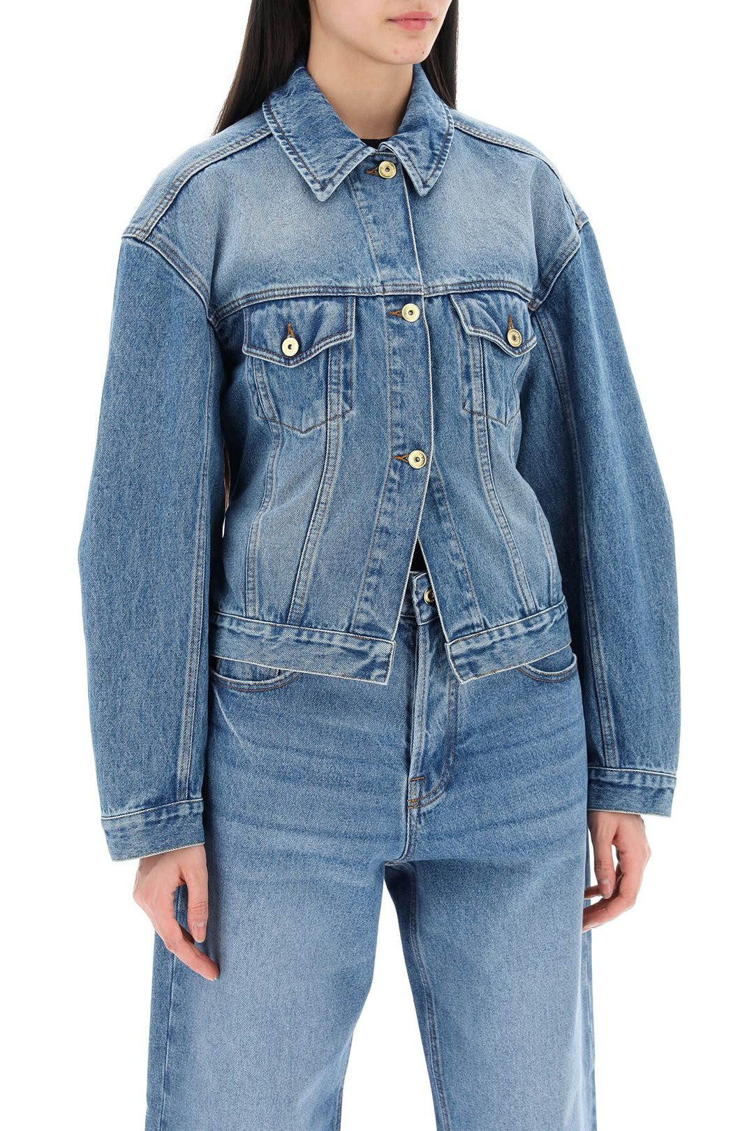 Jacquemus *** Or The Denim Jacket From Nîmes   Blue