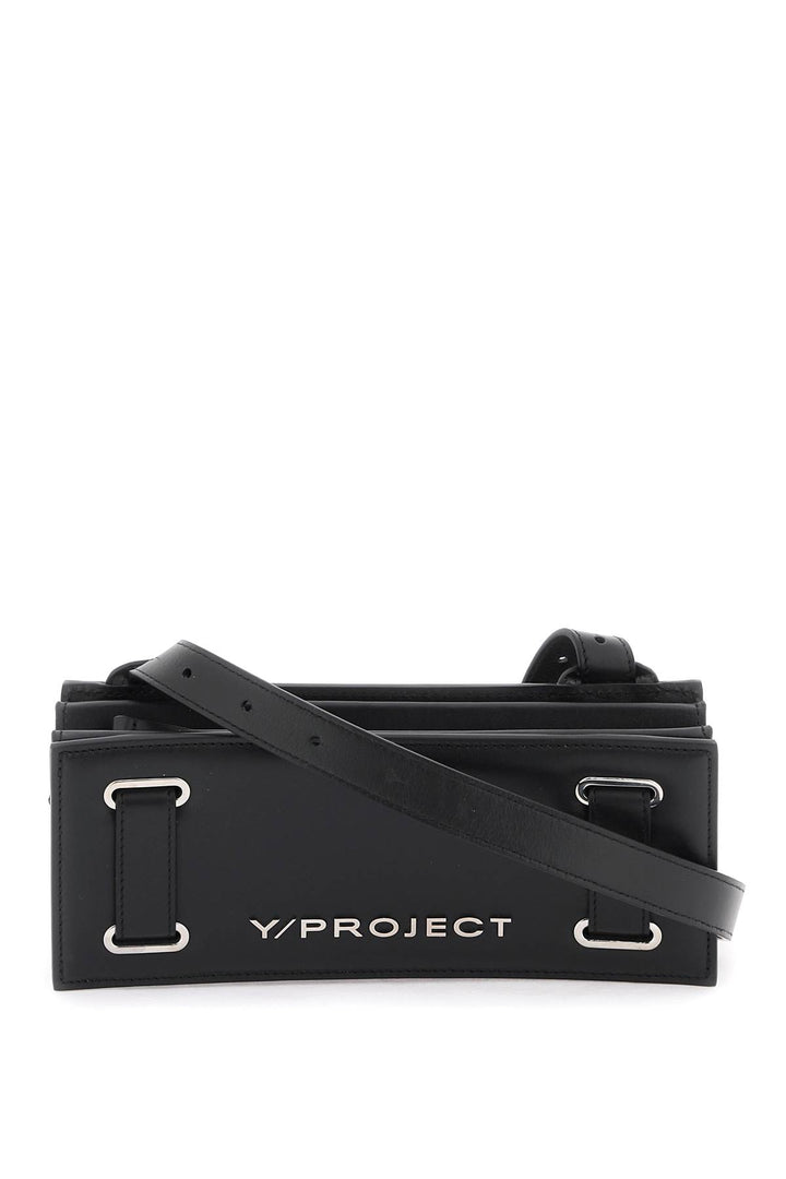 Y Project 'Mini Accordion' Crossbody Bag   Nero