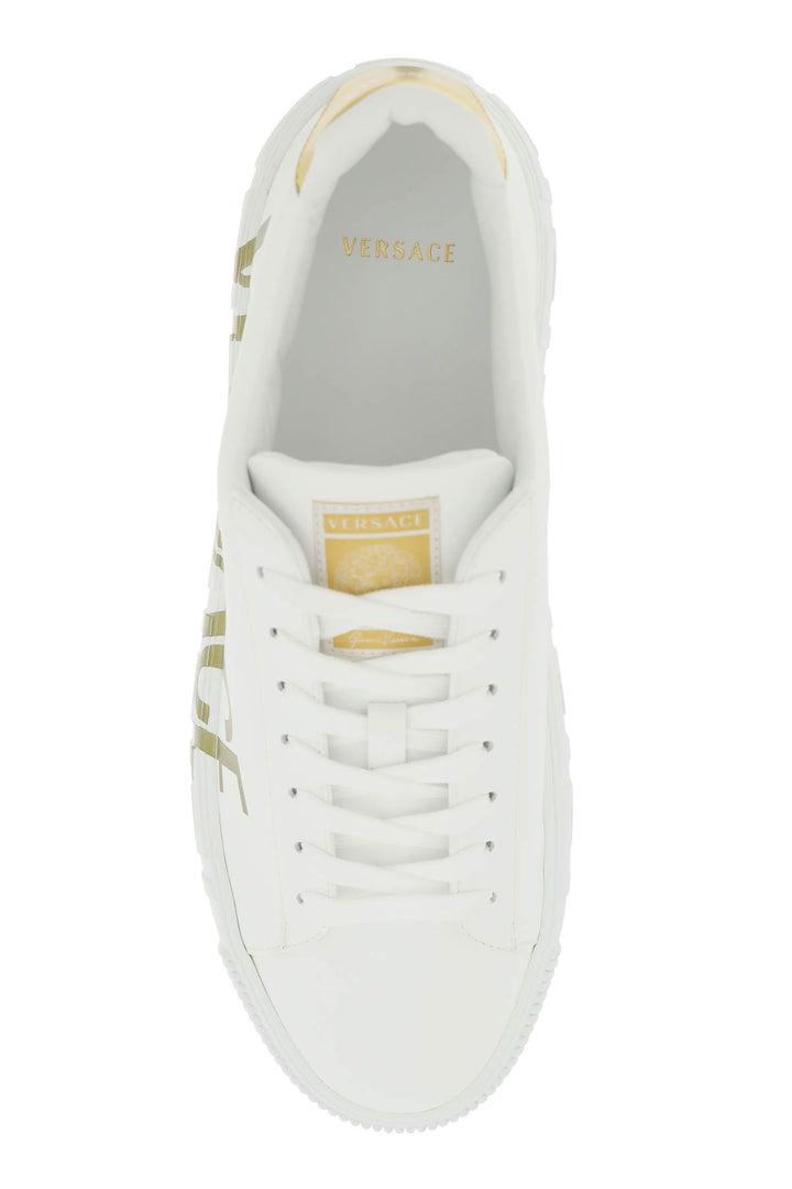 Versace 'Greca' Sneakers With Logo   White