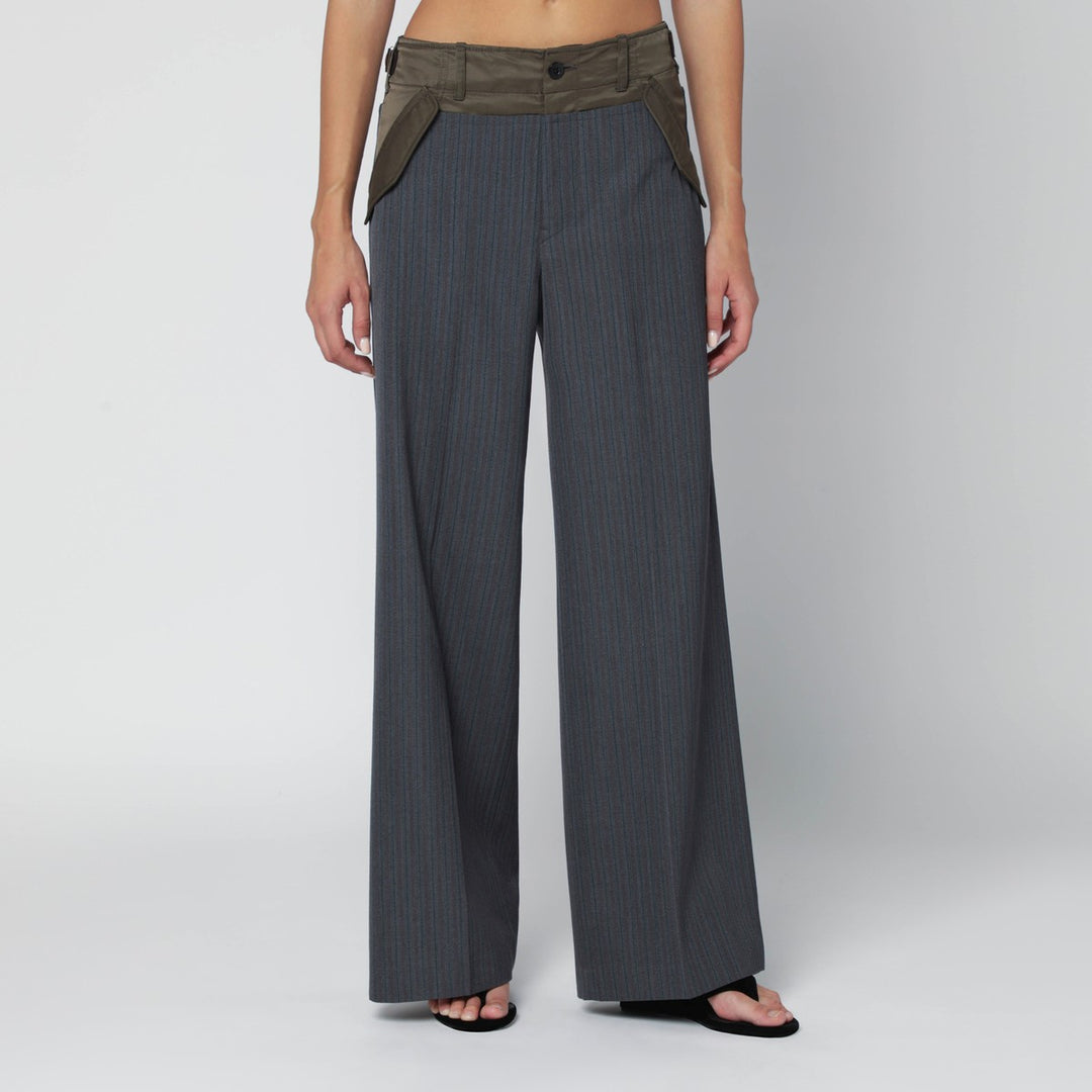 Sacai pinstripe trousers