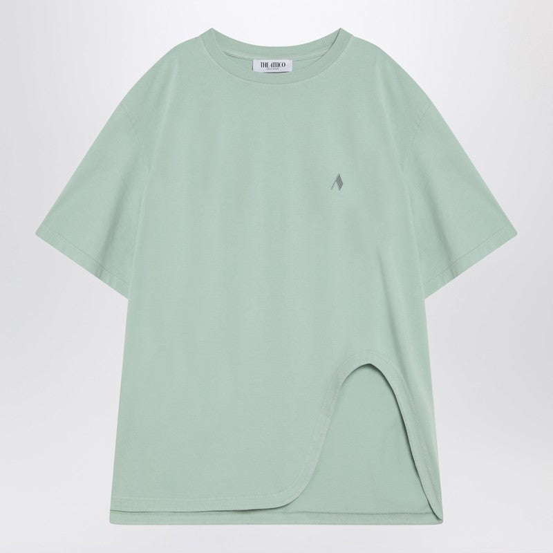 The Attico asymmetrical oversized T-shirt