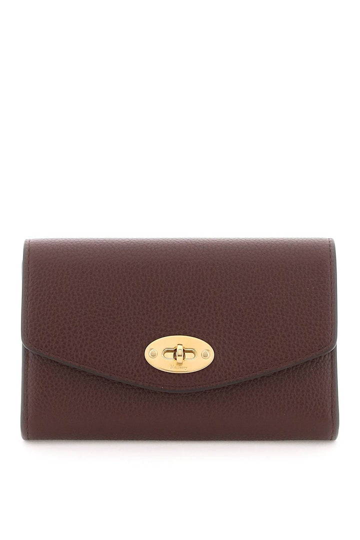Mulberry Darley Wallet   Rosso