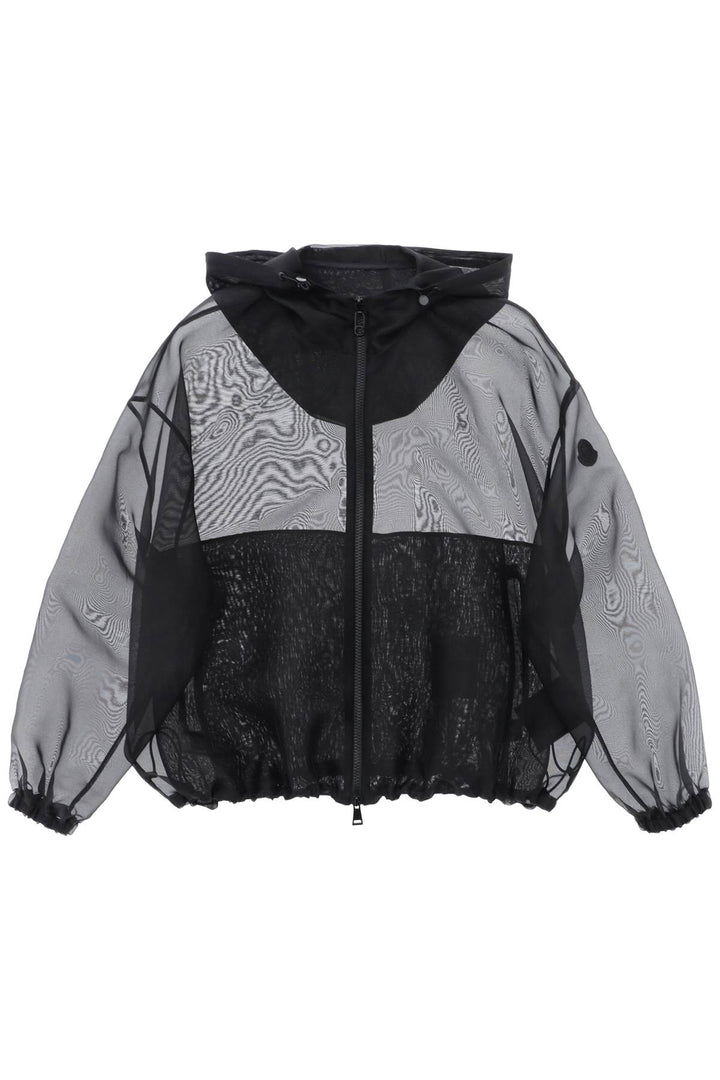 Moncler Replace With Double Quotesilk Organza Armonide   Nero