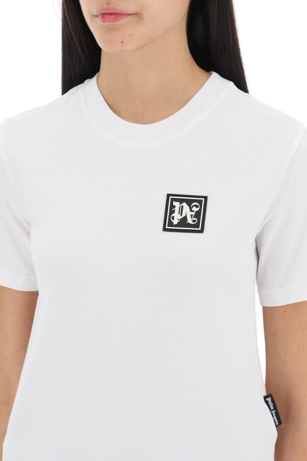 Palm Angels Ski Club T Shirt   Bianco