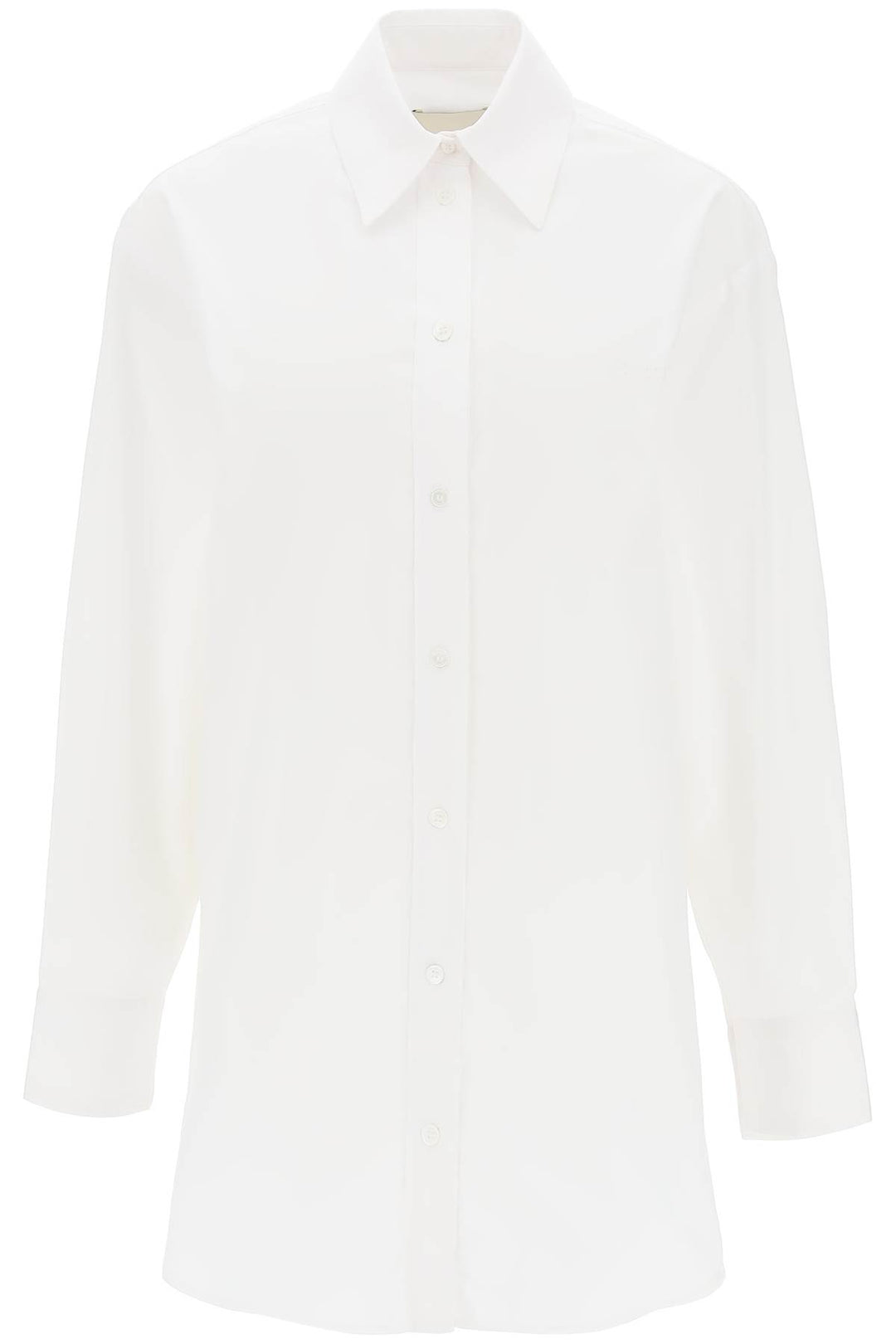 Isabel Marant Cylvany Maxi Shirt   Bianco