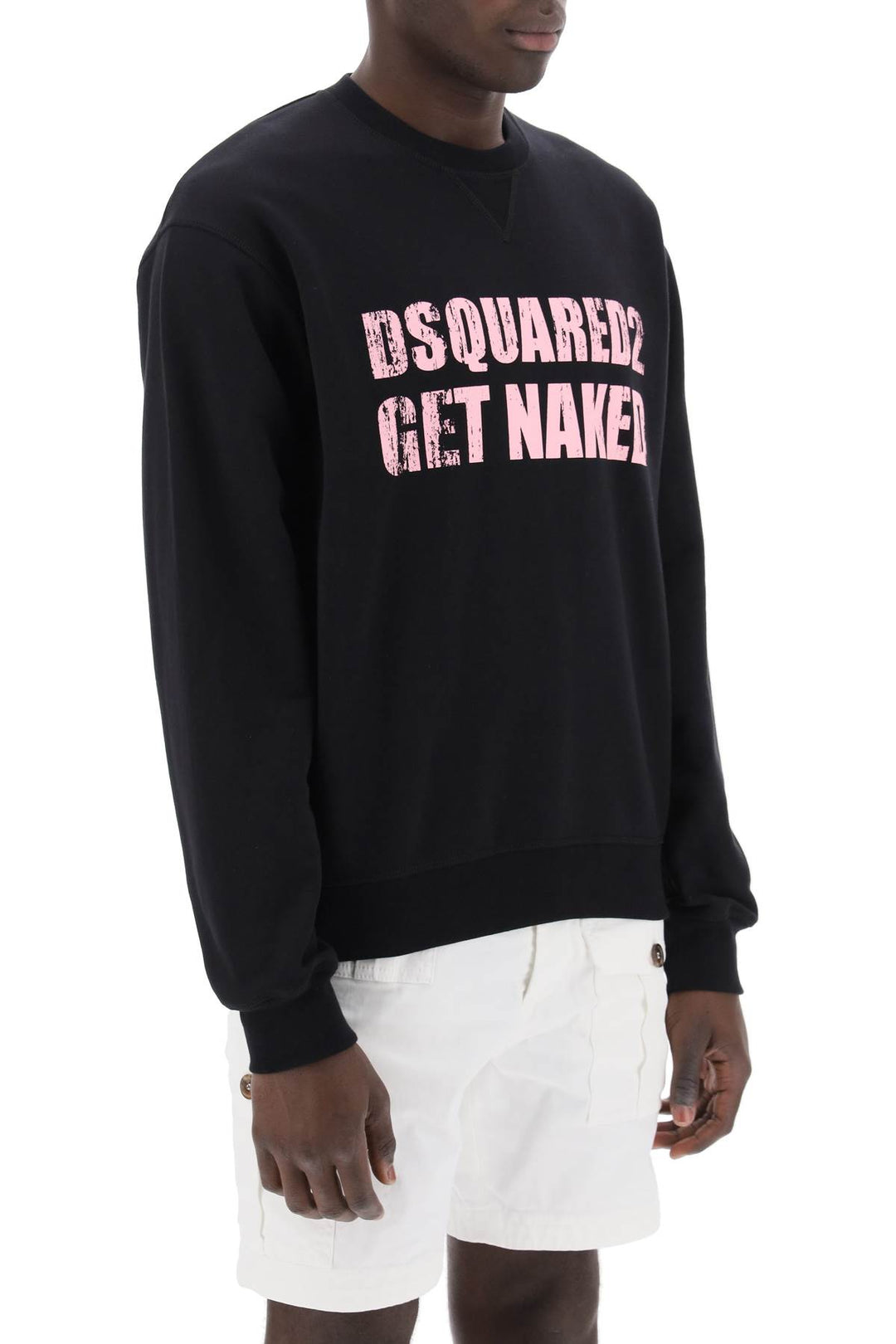 Dsquared2 Cool Fit Printed Sweatshirt   Nero