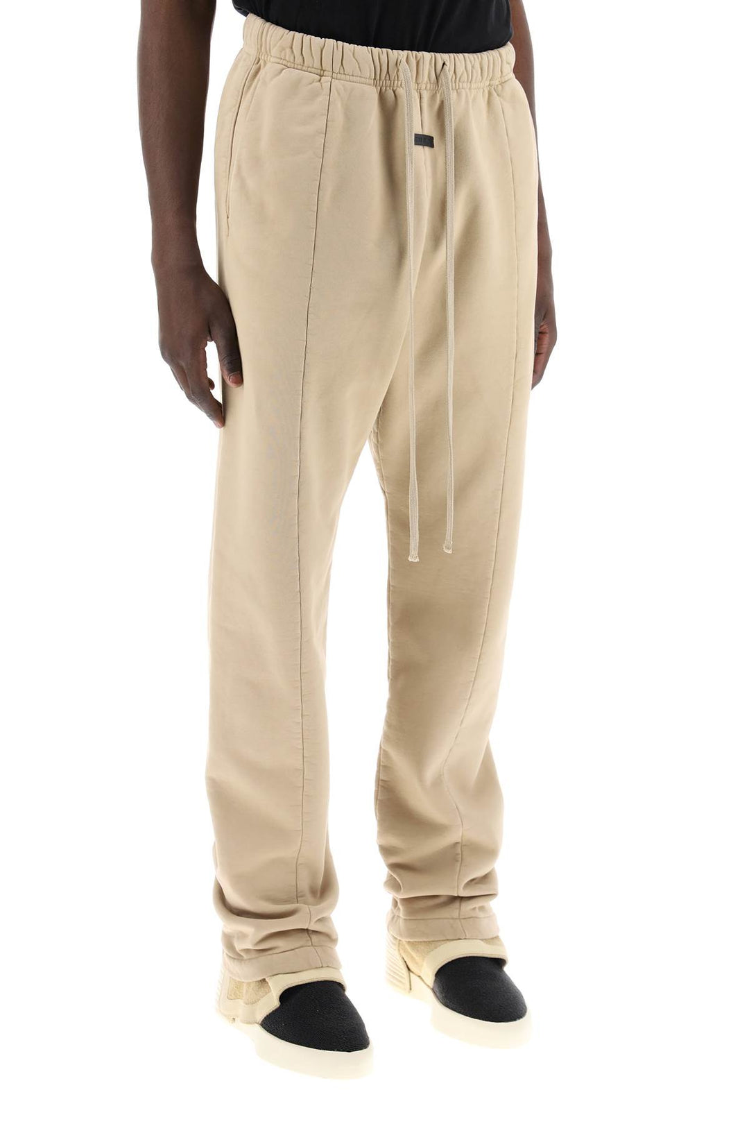 Fear Of God Replace With Double Quotebrushed Cotton Joggers For   Neutro