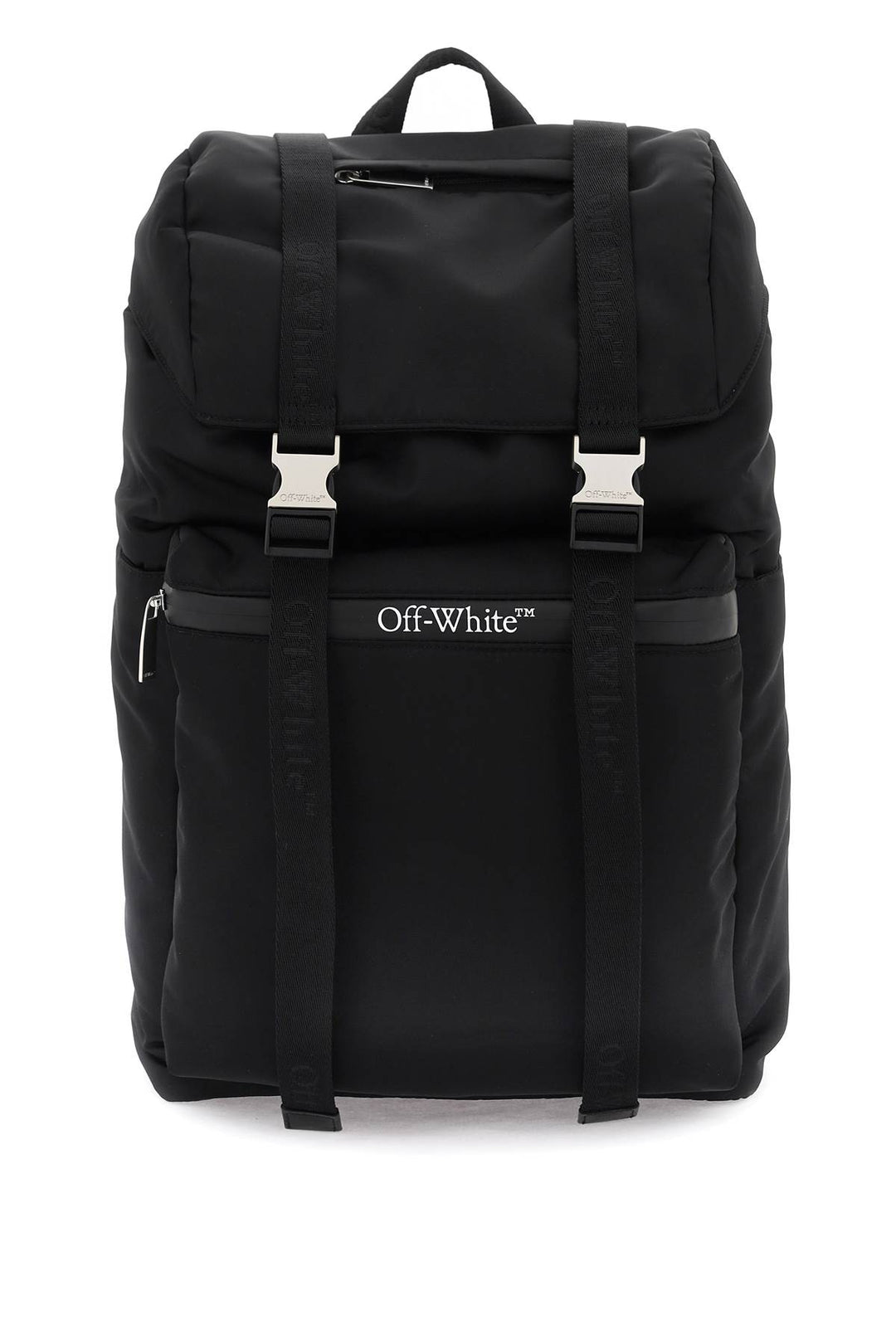 Off White Outdoor Backpack   Nero