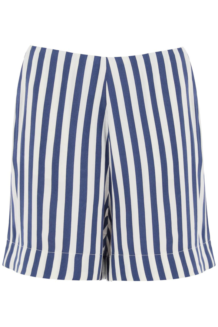 Mvp Wardrobe Replace With Double Quotestriped Charmeuse Shorts By Le   Bianco