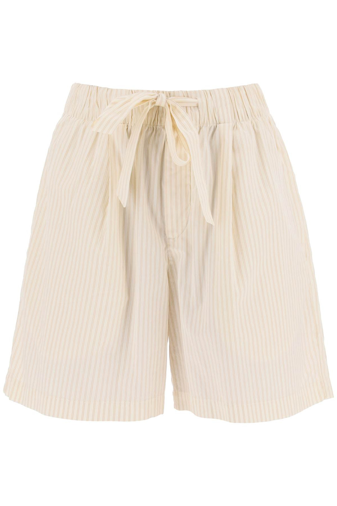Birkenstock X Tekla Organic Poplin Pajama Shorts   Bianco