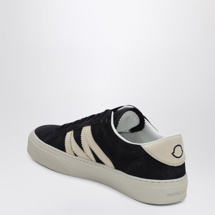 Moncler Monaco2 suede trainers