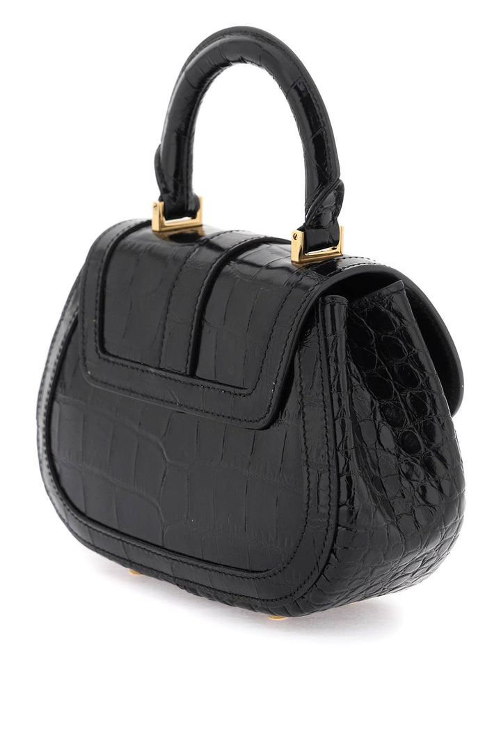Versace Greca Goddes Mini Bag   Nero