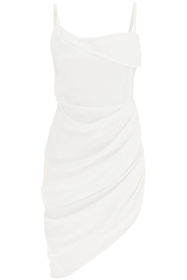 Jacquemus La Robe Saudade Mini Dress   Bianco