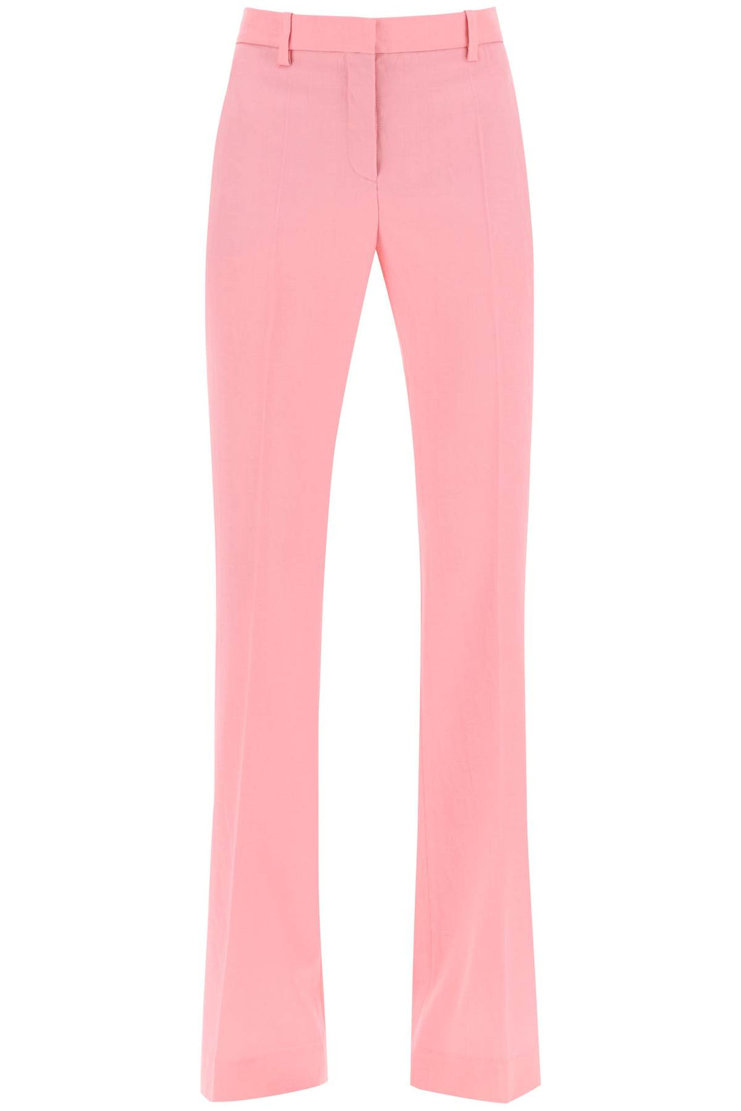 Versace Low Waisted Flared Trousers   Rosa
