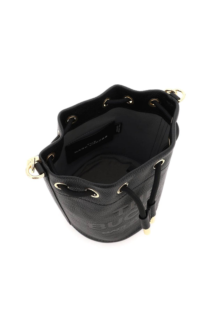 Marc Jacobs The Leather Bucket Bag   Nero