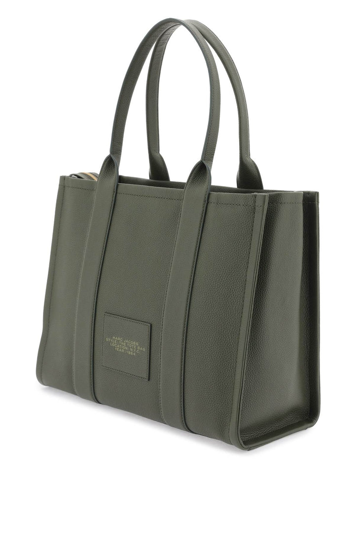 Marc Jacobs The Leather Large Tote Bag   Verde