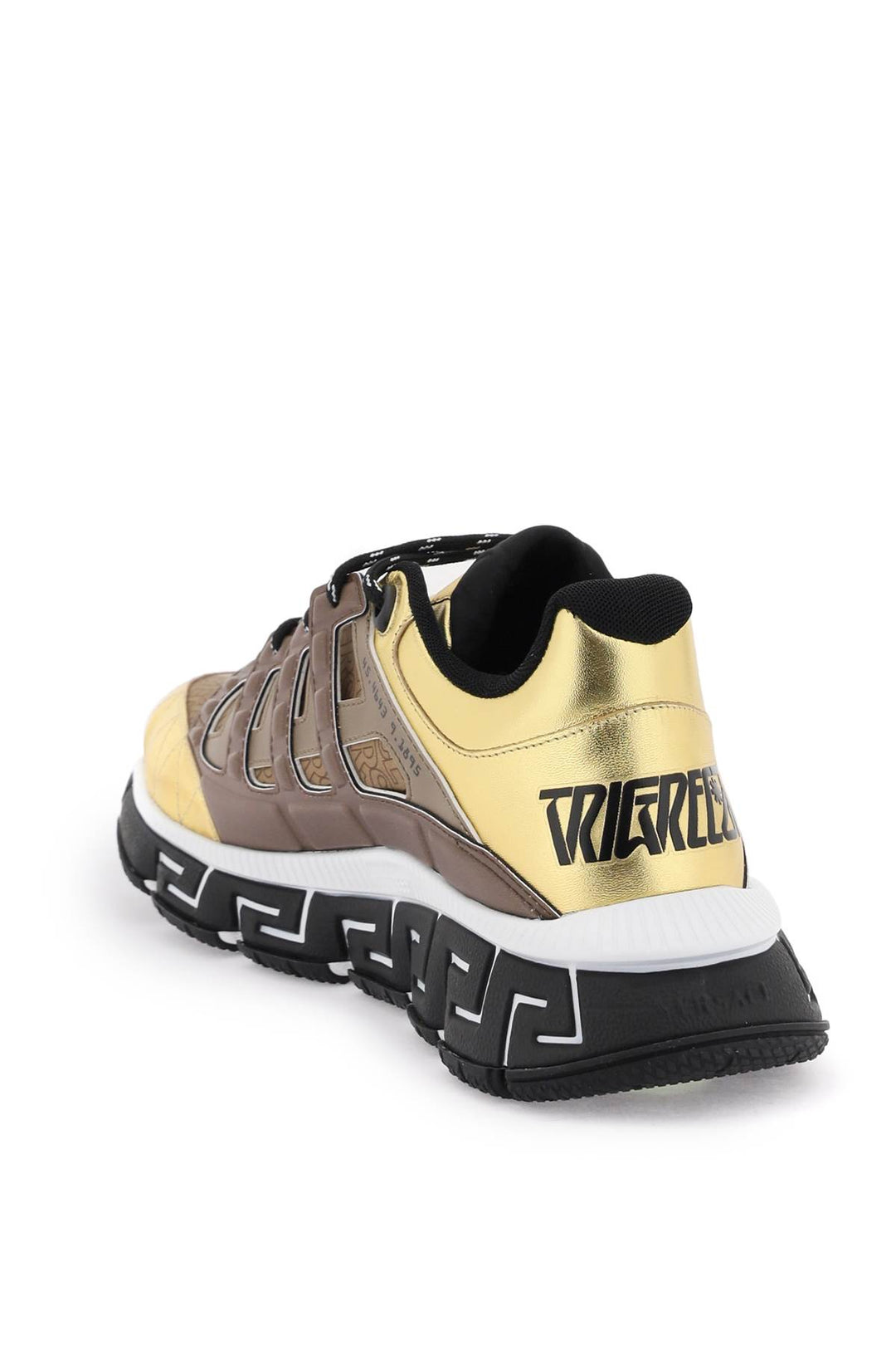 Versace 'Trigreca' Sneakers   Marrone