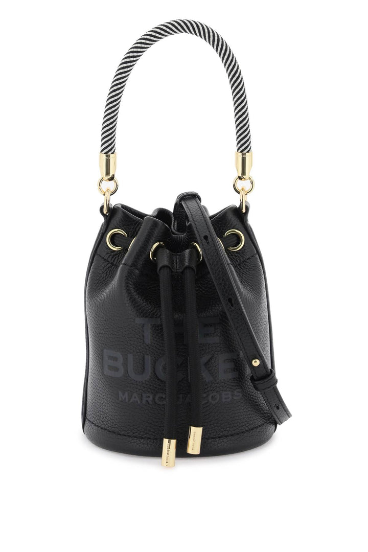 Marc Jacobs The Leather Bucket Bag   Nero