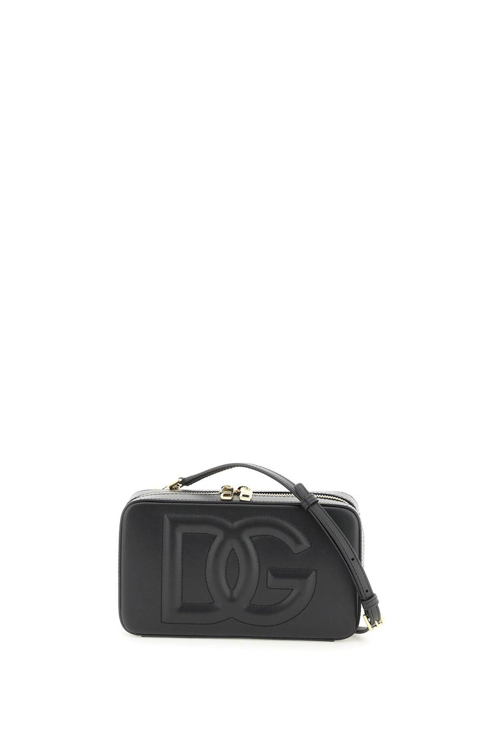 Dolce & Gabbana Leather Camera Bag   Nero