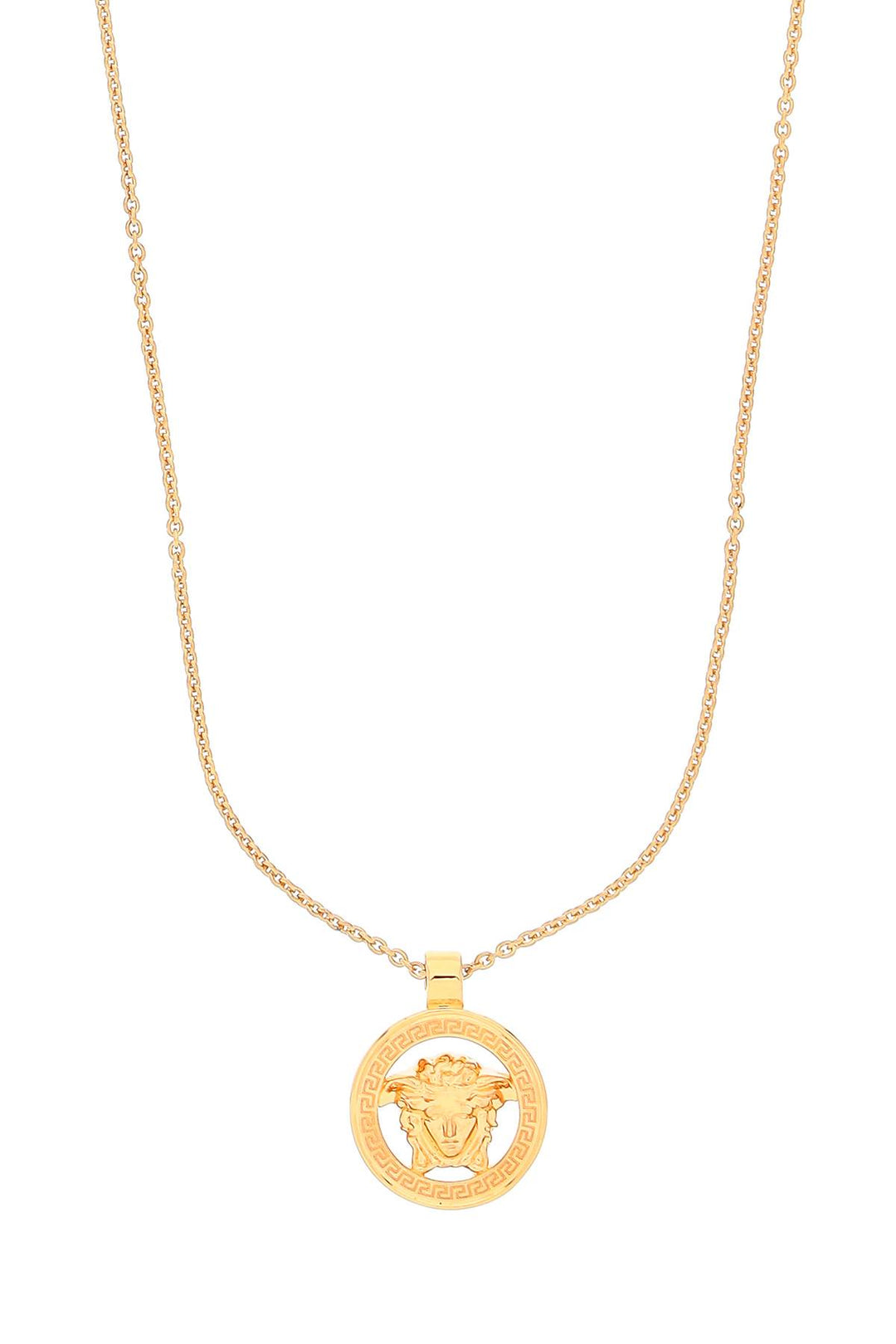 Versace Replace With Double Quotemedusa '95 Pendant Necklace   Oro