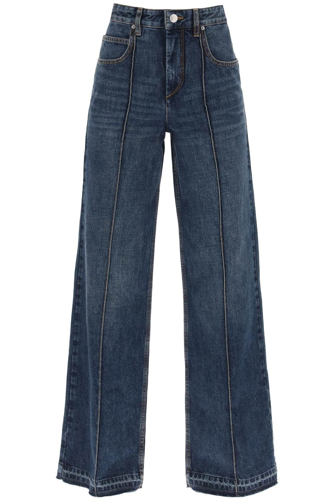Isabel Marant Noldy Flared Jeans   Blu
