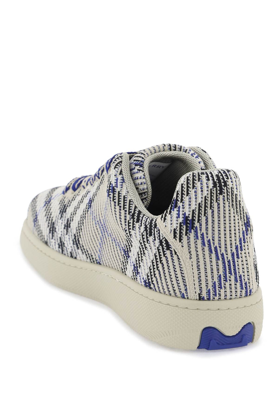 Burberry Sneaker Box With Check Processing   Blu